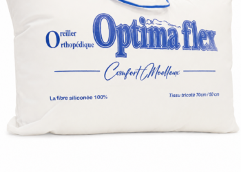 Oreiller hôtel en fibre silicone